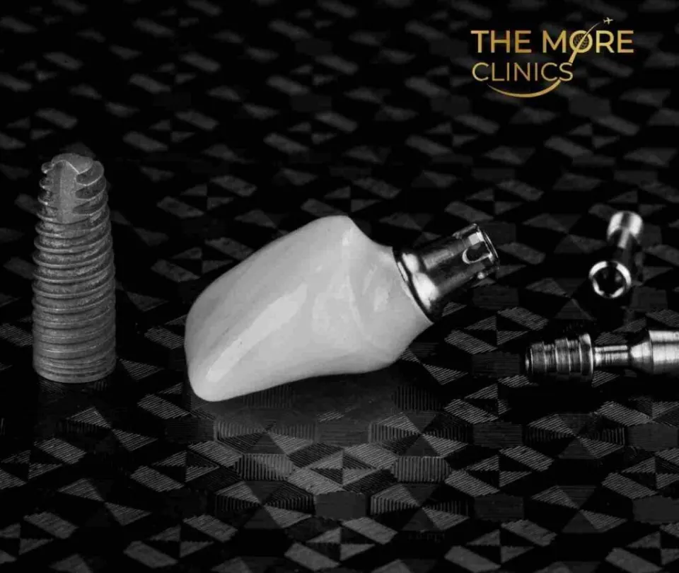 implantes de dientes de pavo etapas