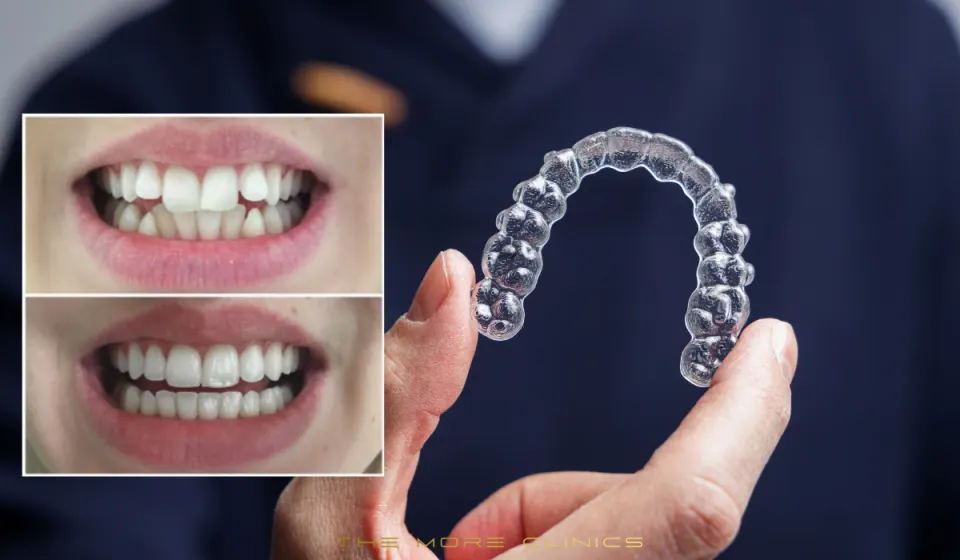 Invisalign before and after result