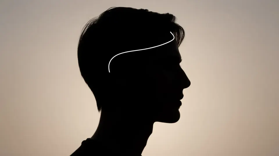The image features a side profile silhouette of a person with an aquiline nose shape, characterized by a gently curved prominent nasal bridge, set against a soft neutral background. This profile highlights the nasal structure as a distinctive feature, emphasizing the elegance of the facial harmony.