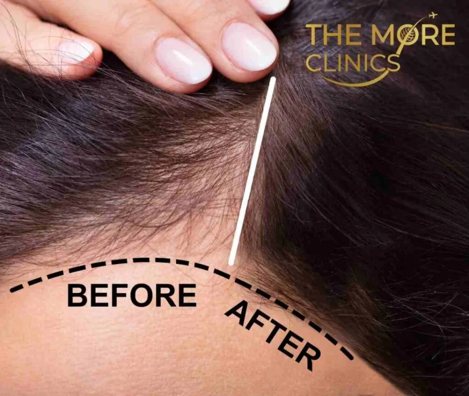 haartransplantation frauen vorher nachher​ türkei